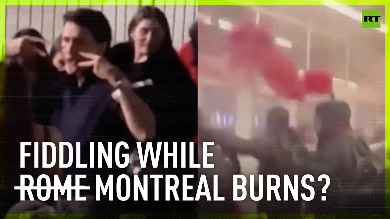 Trudeau dances at concert as violent protests grip Montreal