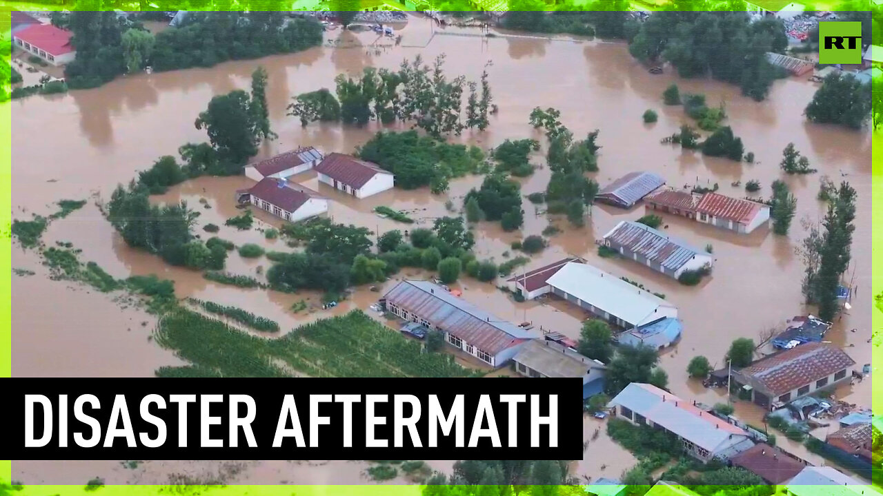 Typhoon Doksuri floods China