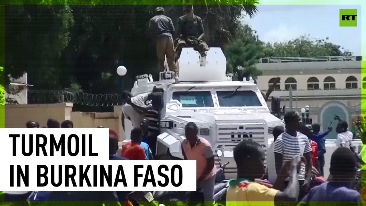 Protesters continue to besiege French Embassy after coup in Burkina Faso