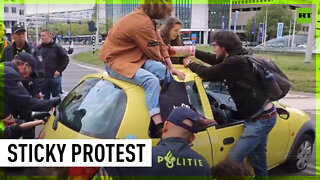 Police deploy Coca-Cola to unglue Dutch climate protesters