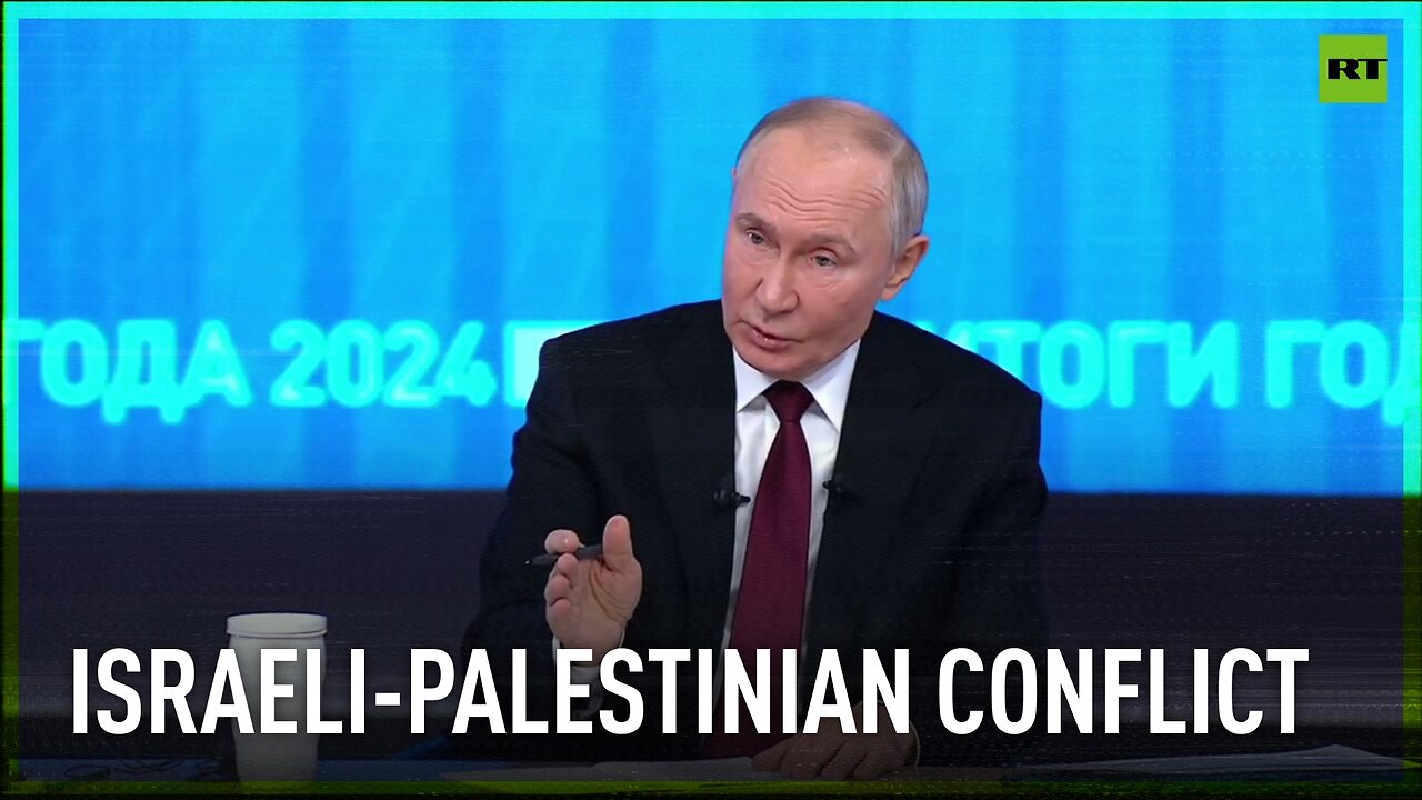 Two-state solution is necessary means to achieve resolution in Israeli-Palestinian conflict – Putin