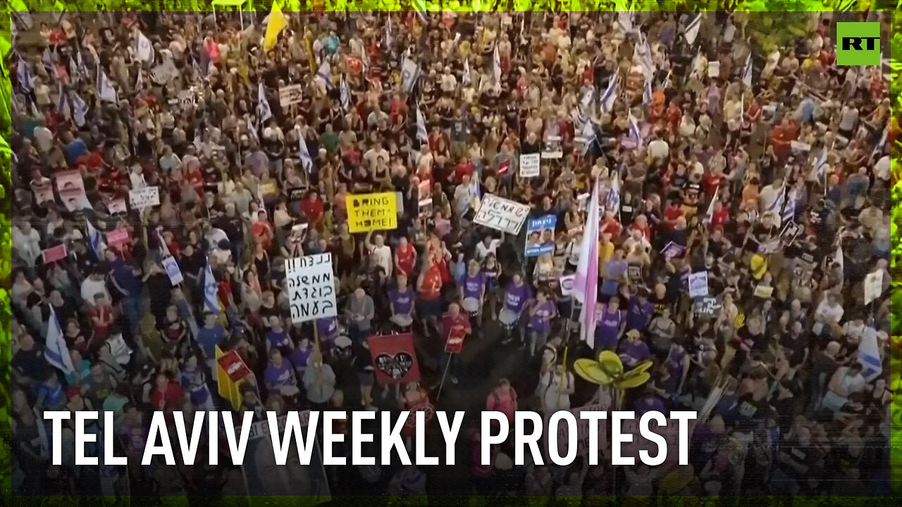 Another week, another protest: Tel Aviv demonstrators demand hostage deal