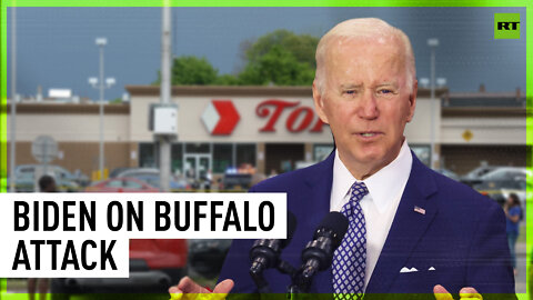 Biden condemns ‘poison’ of white supremacy in Buffalo