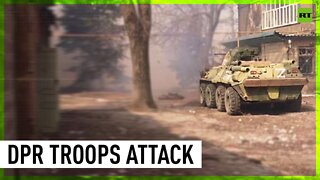 DPR troops attack Ukrainian stronghold in Mariupol