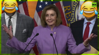 Pelosi’s reaction to sanctions? LOL