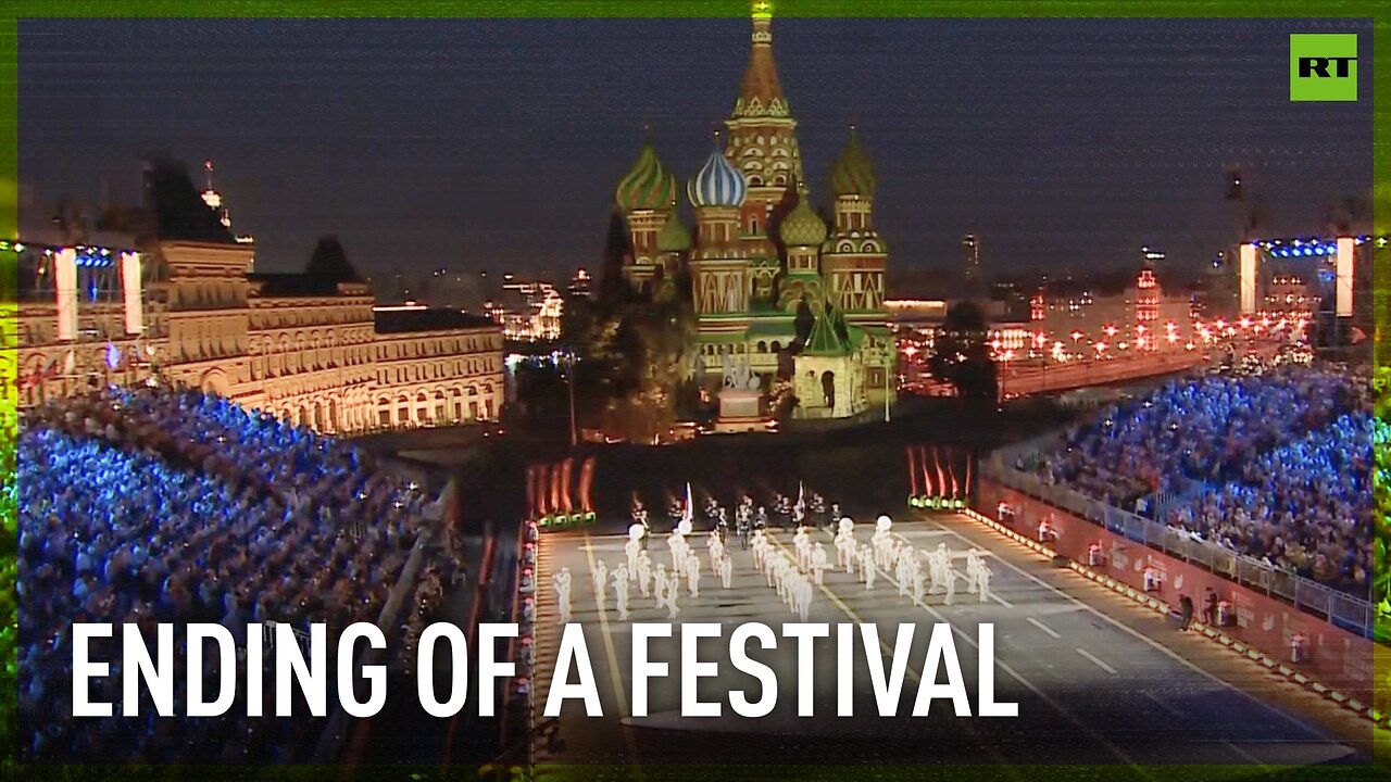 Vibrant closing ceremony of Spasskaya Tower Military Music Festival 2024