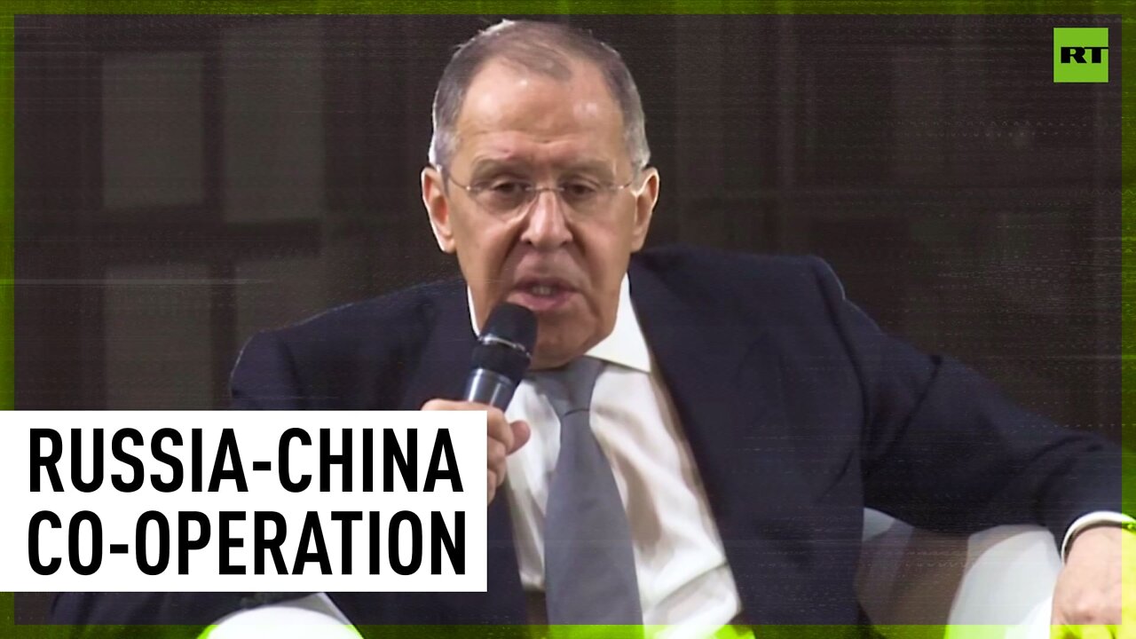 Russian FM sees bright future of Russia-China co-operation amid sanctions