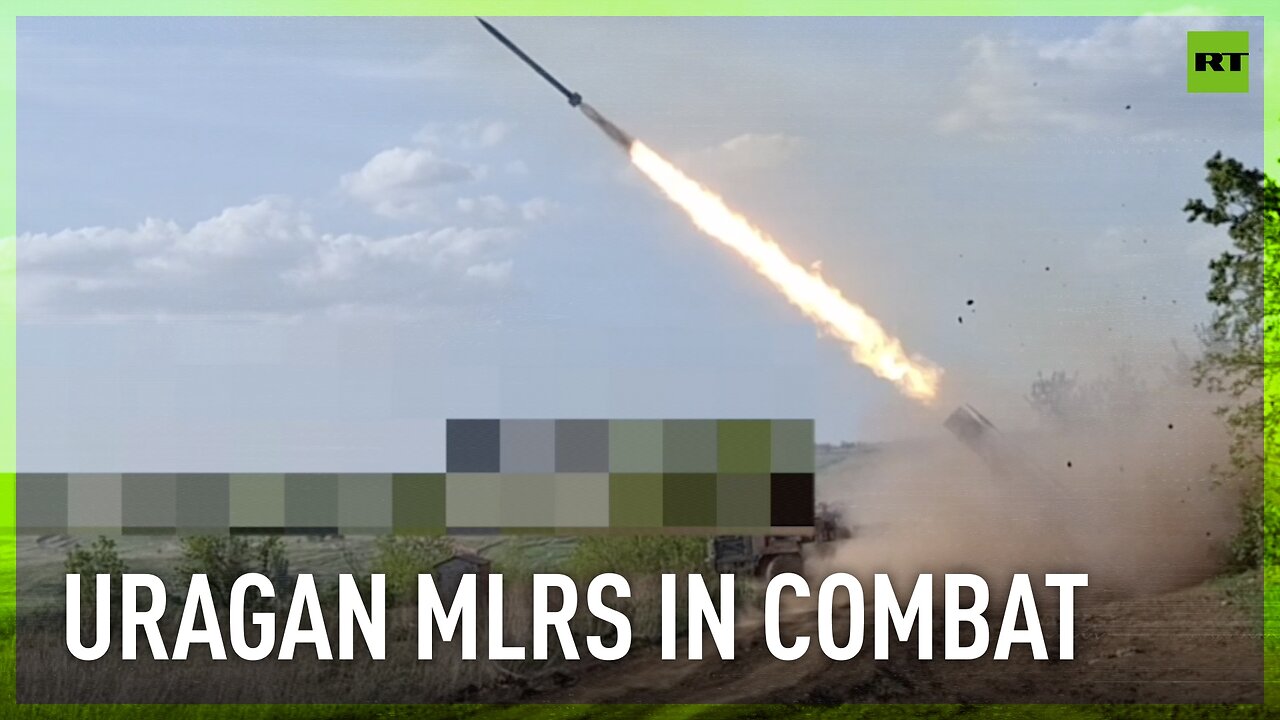 Uragan MLRS crew completes fire missions in conflict zone