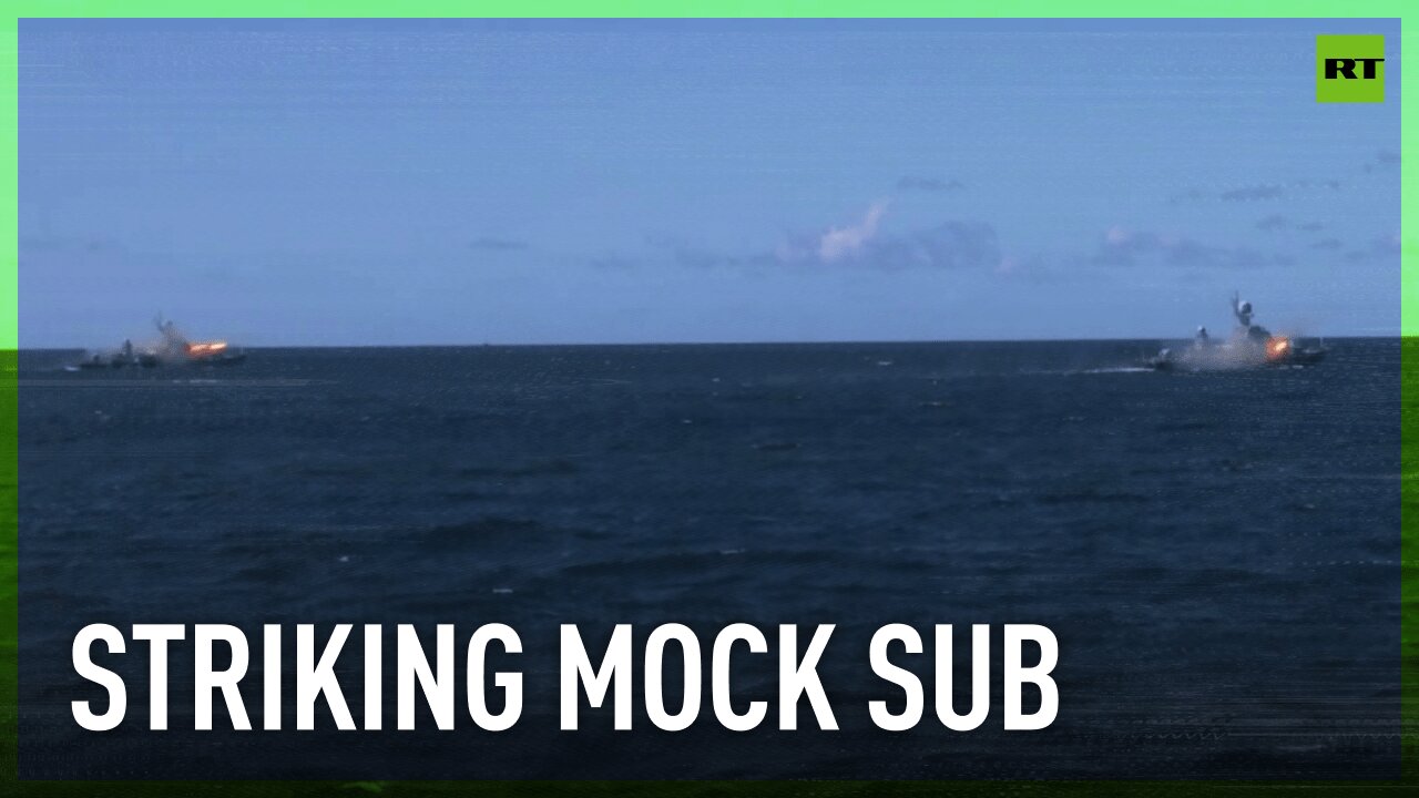 Baltic Fleet ship annihilates mock enemy submarine