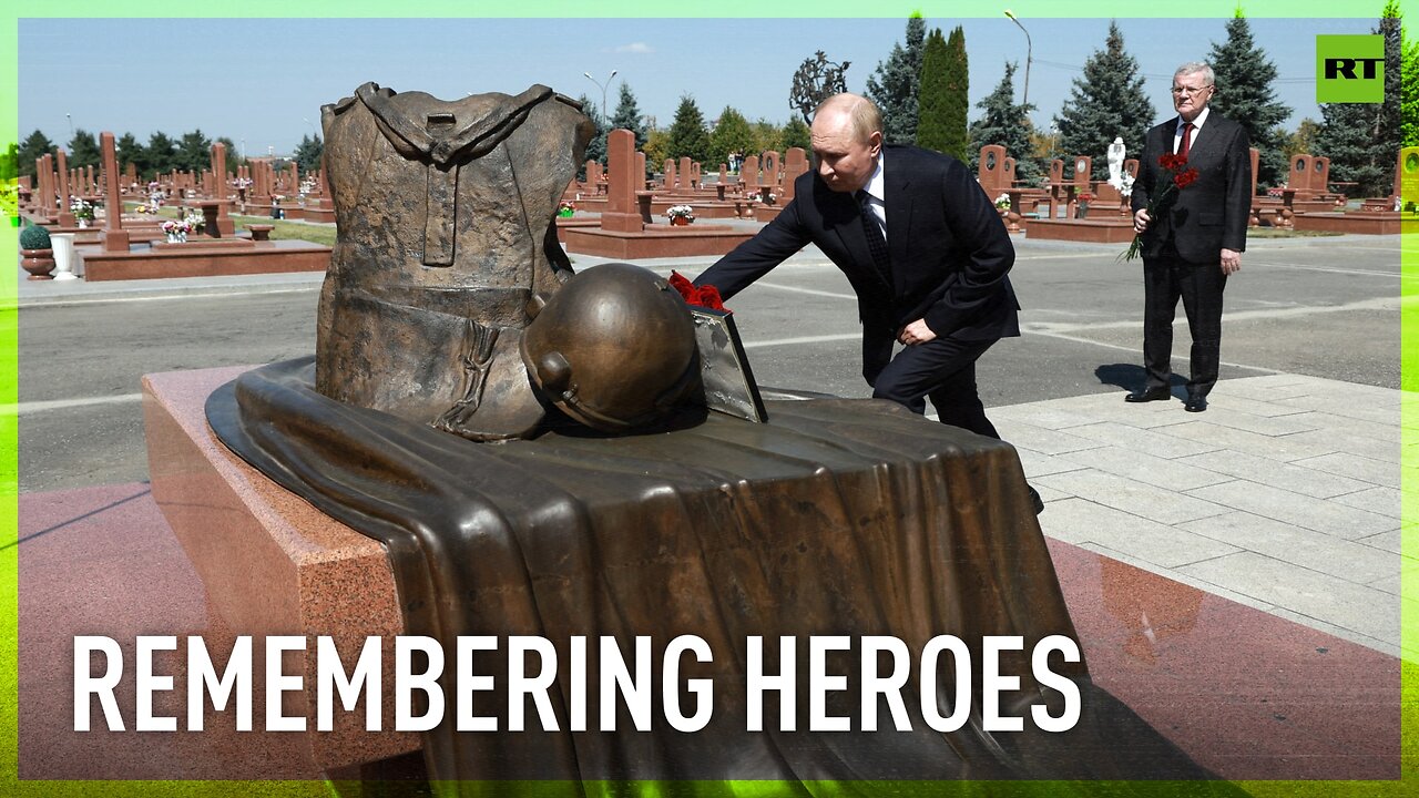 Putin commemorates special forces fighters killed in 2004 Beslan school storming