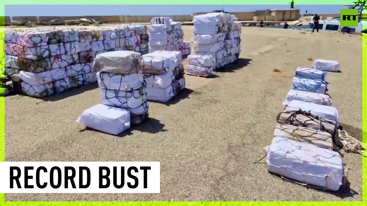 Mind-blowing cocaine bust in Italy