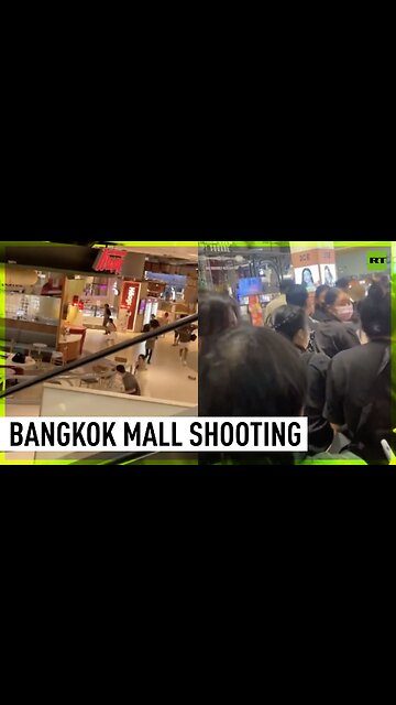 People flee Bangkok mall following shots fired inside