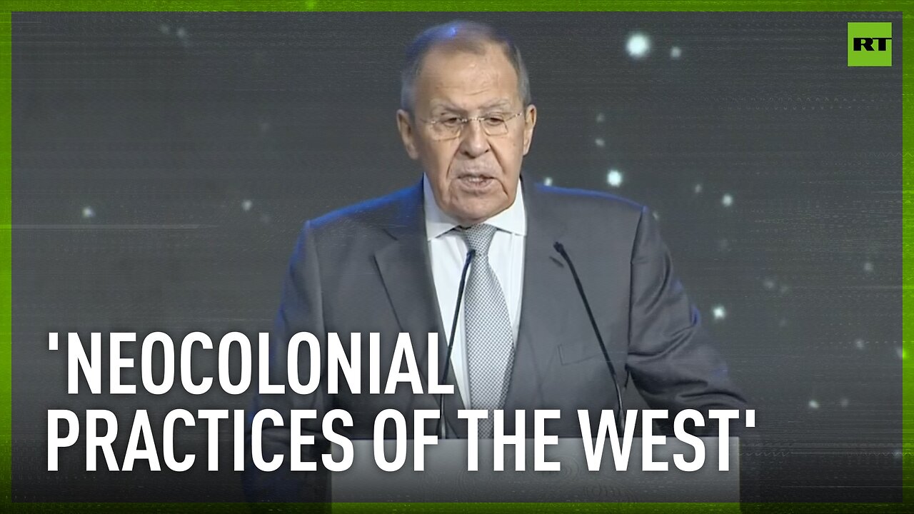 Neocolonial practices of the West mainly harm developing countries – Lavrov