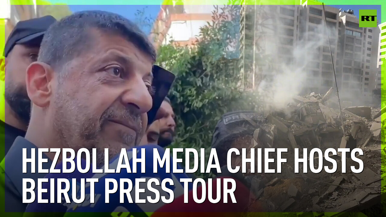 Hezbollah media chief hosts Beirut press tour