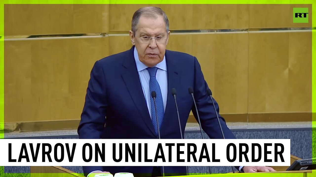 Attempts by the West to secure their unilateral advantages are doomed to fail – Lavrov