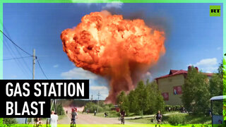 Explosion at gas station in Russia’s Talitsa