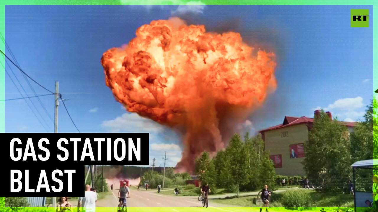 Explosion at gas station in Russia’s Talitsa