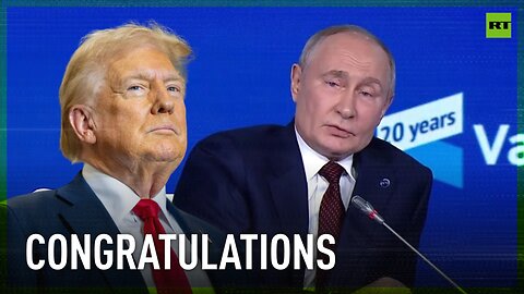 Putin congratulates Trump on his election victory