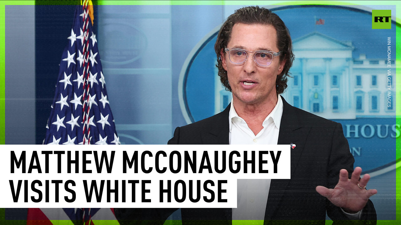 Matthew McConaughey visits the White House to talk about Uvalde shooting