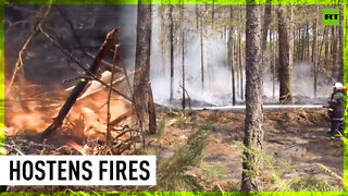 French firefighters struggle to contain major wildfire