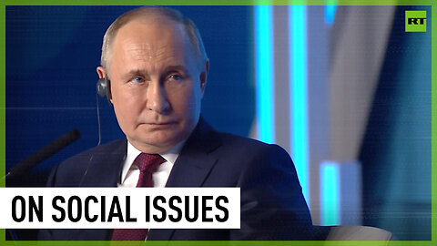 Our goal is to give all people equal opportunities - Putin