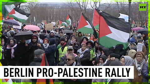 Berliners rally for Palestine
