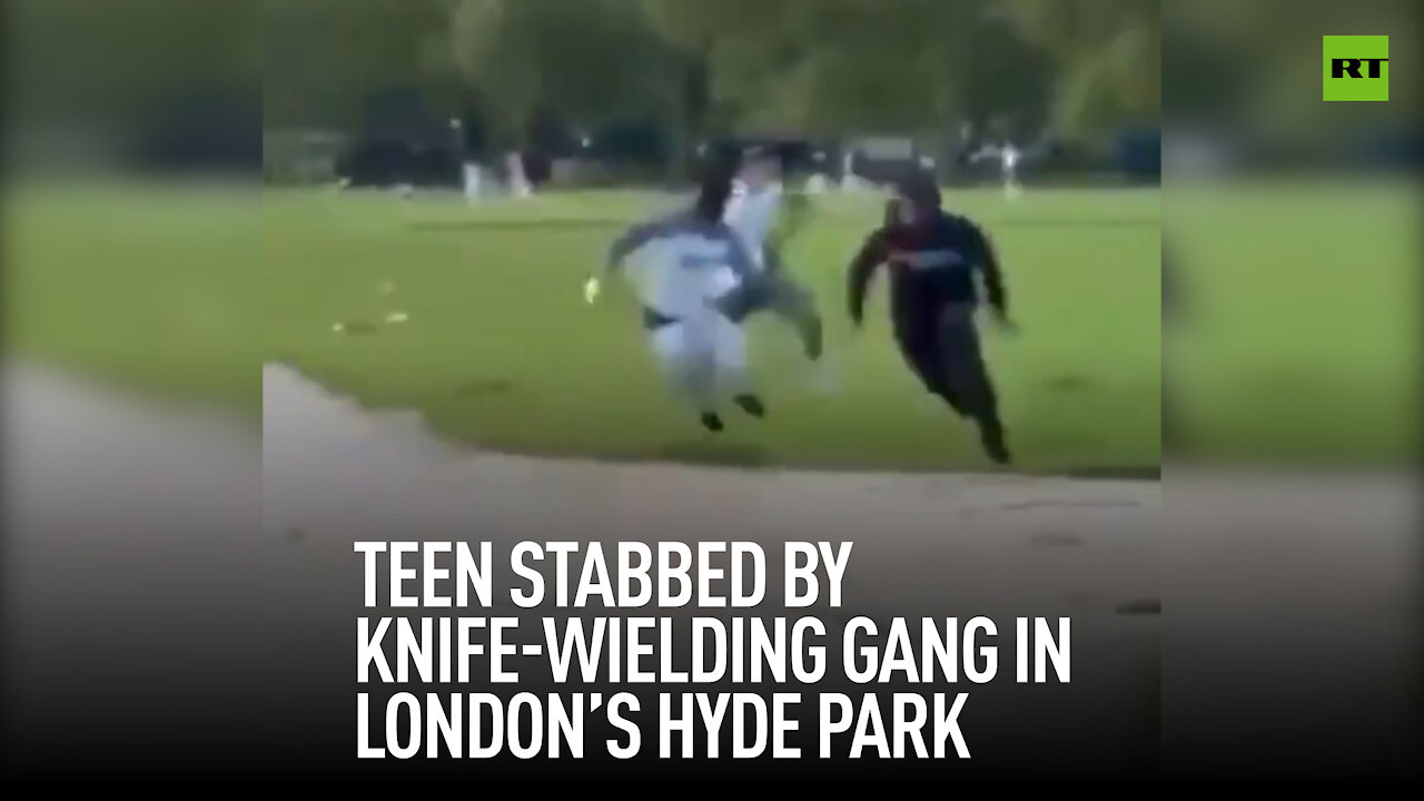 Teen stabbed by knife-wielding gang in London's Hyde Park