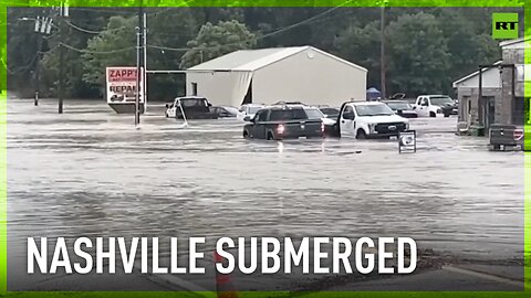 Rains and tornadoes cause dam break near Nashville, Illinois