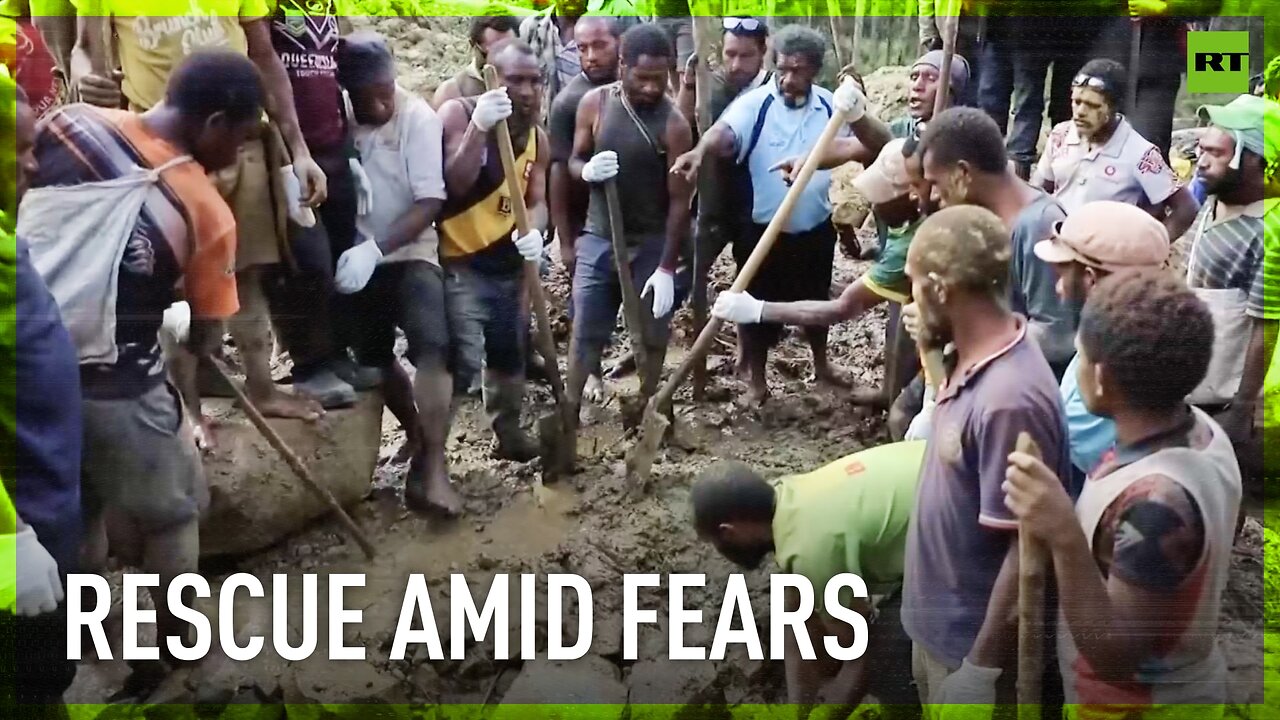 Landslide rescue op underway in Papua New Guinea