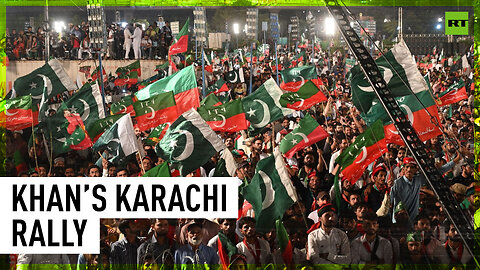 Imran Khan’s rally gathers thousands ahead of by-election