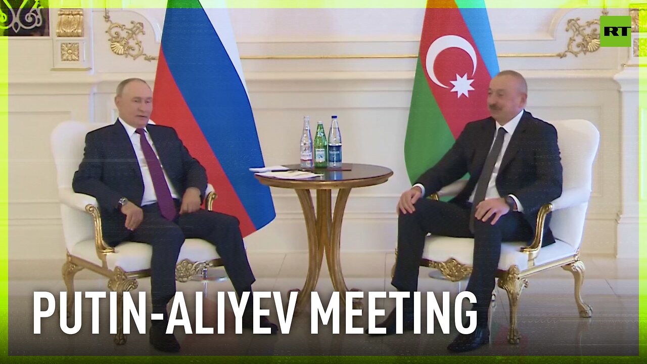 Putin and Azerbaijani president hold meeting in Baku