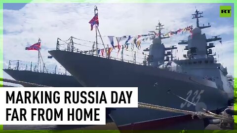 Russia’s Pacific Fleet marks Russia Day in the Indonesian port of Surabaya