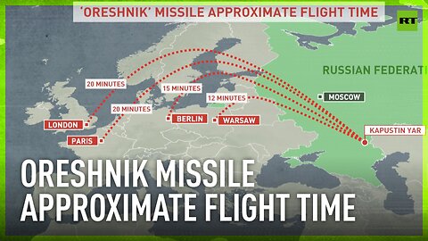 Oreshnik missile: How fast can it reach major European cities?