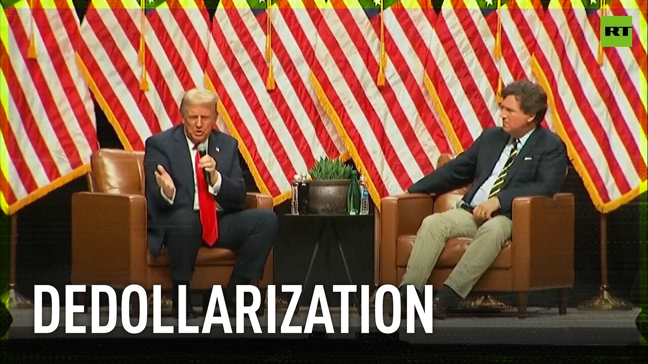 'We're losing the dollar as the standard... that's like losing a war' - Trump