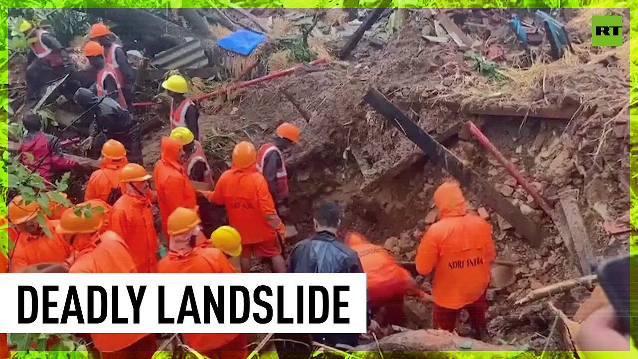 Deadly landslide hits India’s western state