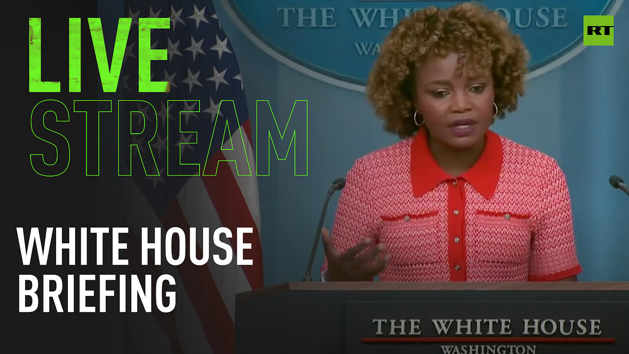 White House Press Secretary Karine Jean-Pierre holds briefing