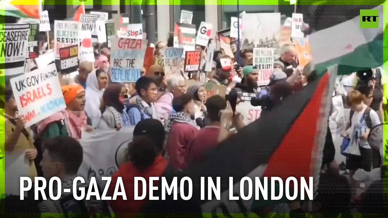 Pro-Palestinian rally held in London