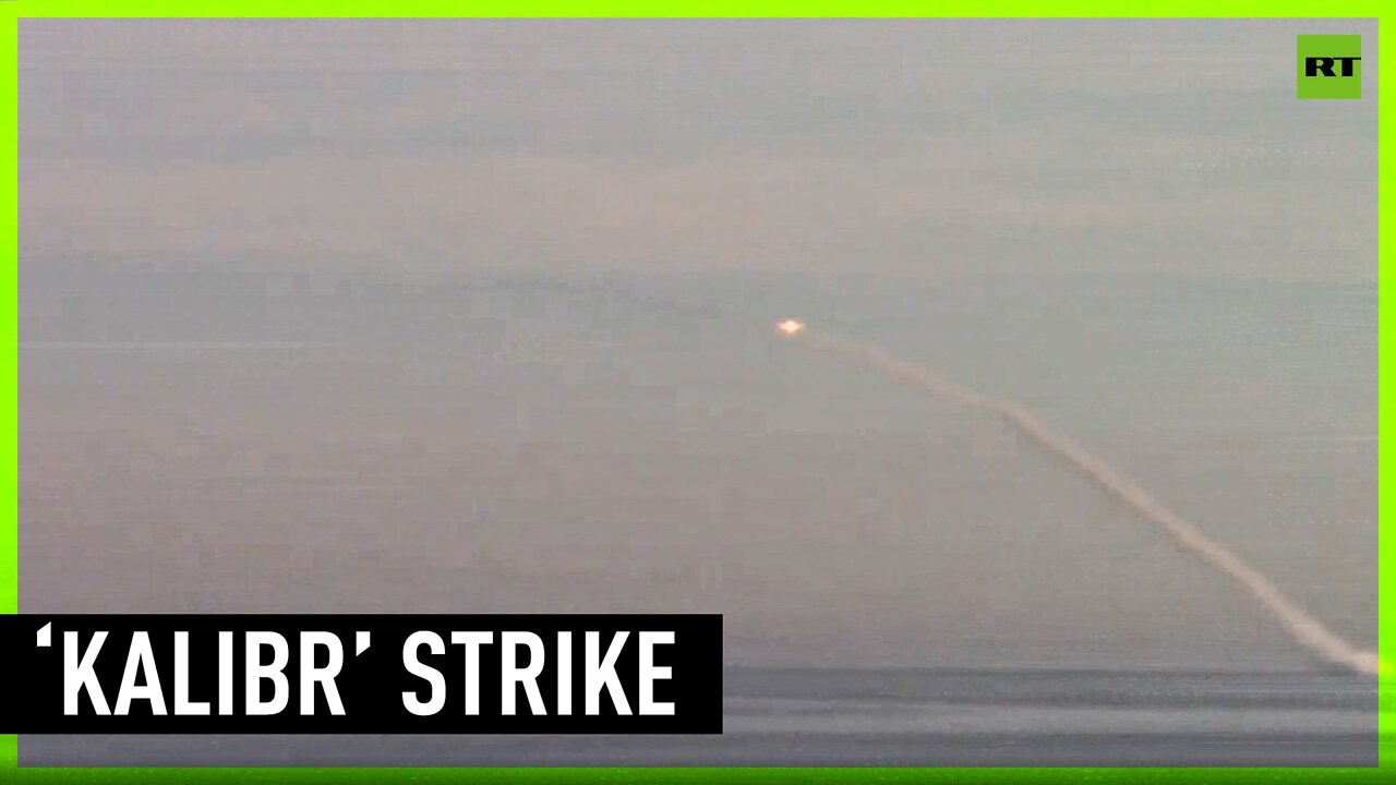 Footage of sub-launched ‘Kalibr’ missile strike released