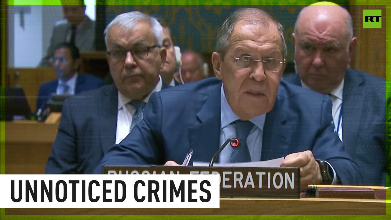 Kiev's atrocities go unpunished as West covers up Ukraine's crimes - Lavrov