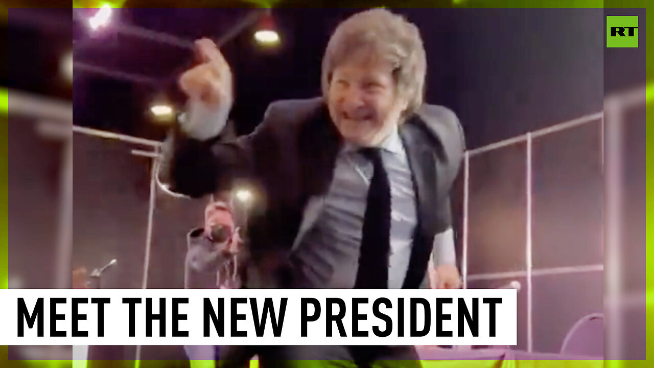 This is the new 'anarcho-capitalist' president of Argentina