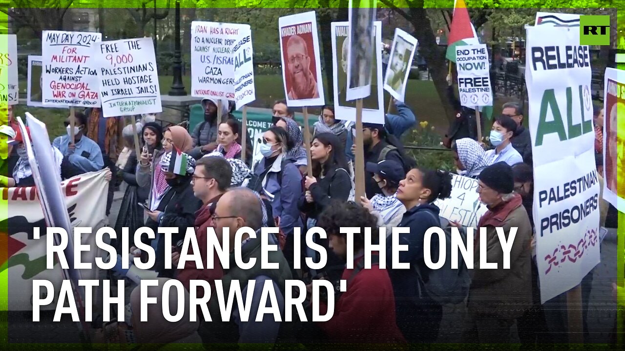 NY subway taken over by pro-Palestine protesters