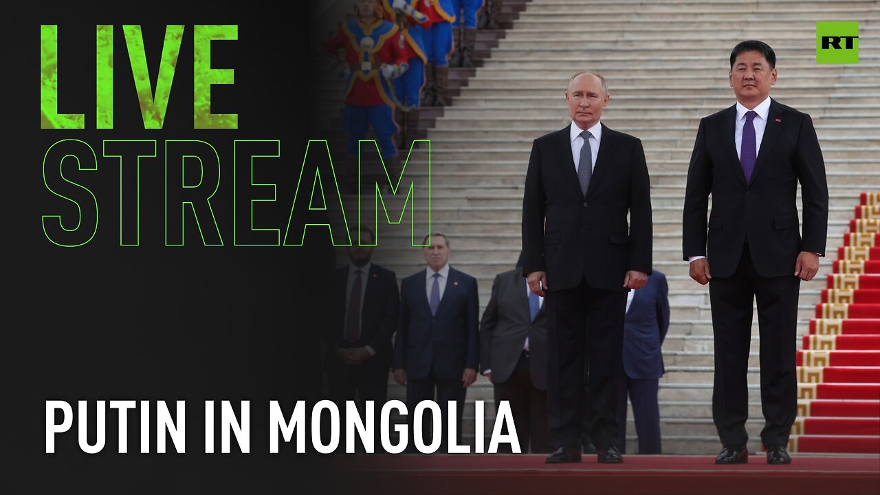 Putin visits Mongolia