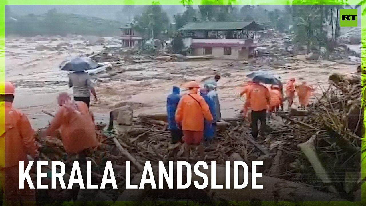 Hundreds feared trapped in deadly landslide in India