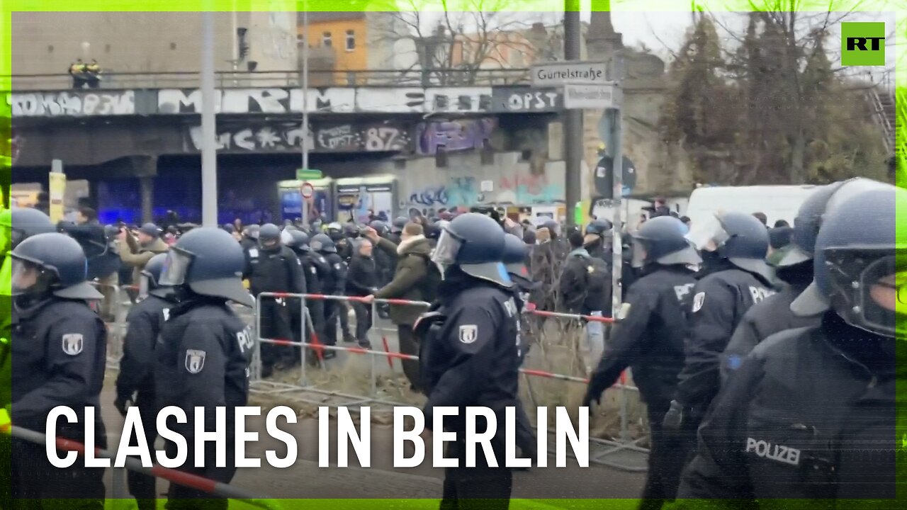 Counter-protests turn chaotic in Berlin amid ‘Law and Order' march