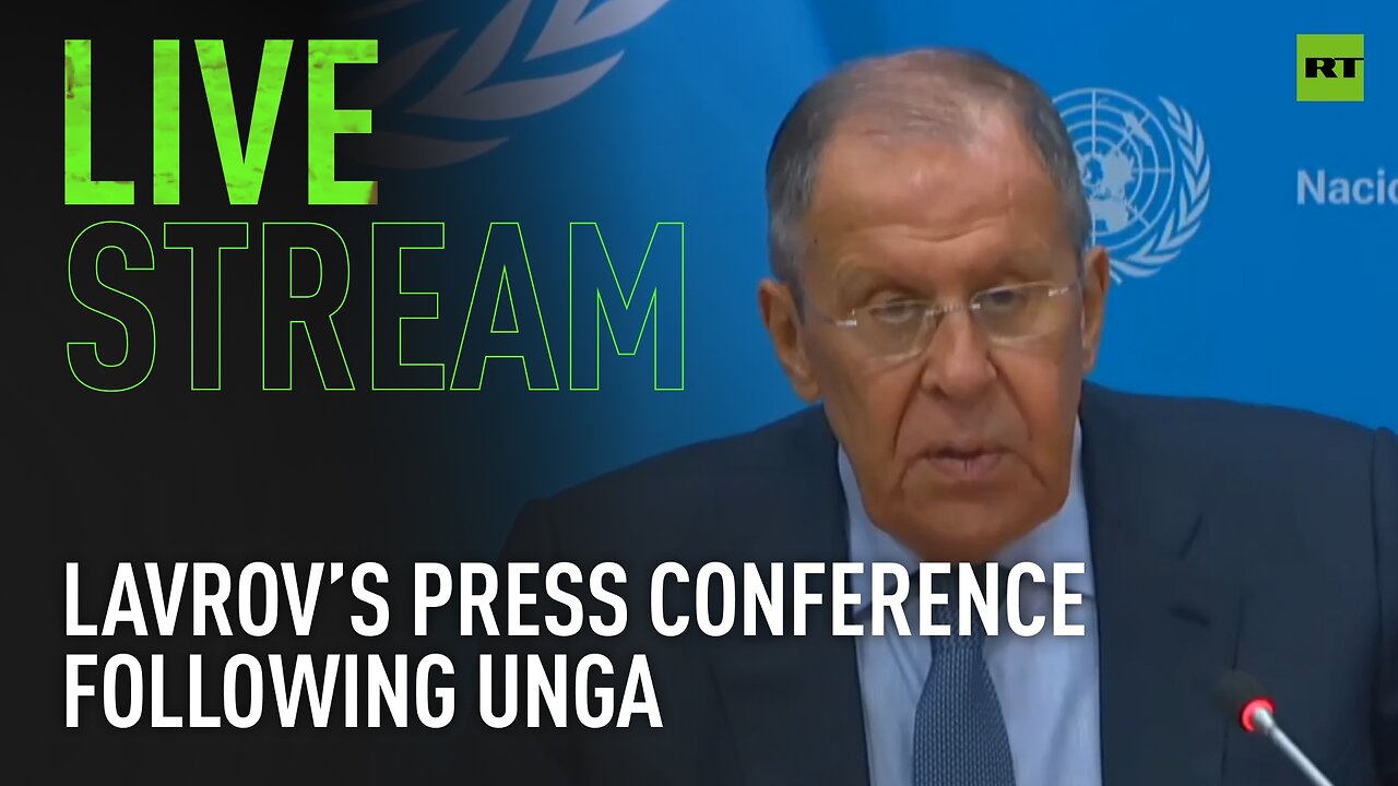 Russian FM Lavrov holds press conference