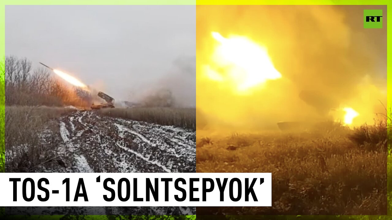 TOS-1A ‘Solntsepyok’ is on combat duty