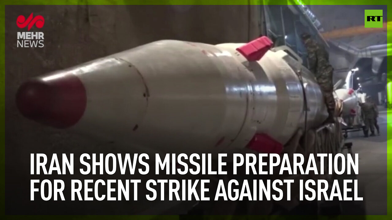 Iran shows missile preparation for recent strike against Israel