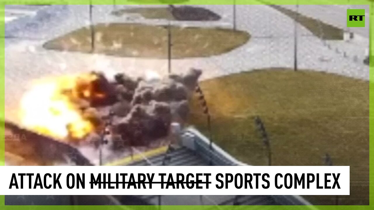 Rocket hits grounds near Belgorod-Arena sports complex