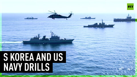 South Korea and US Navy end drills