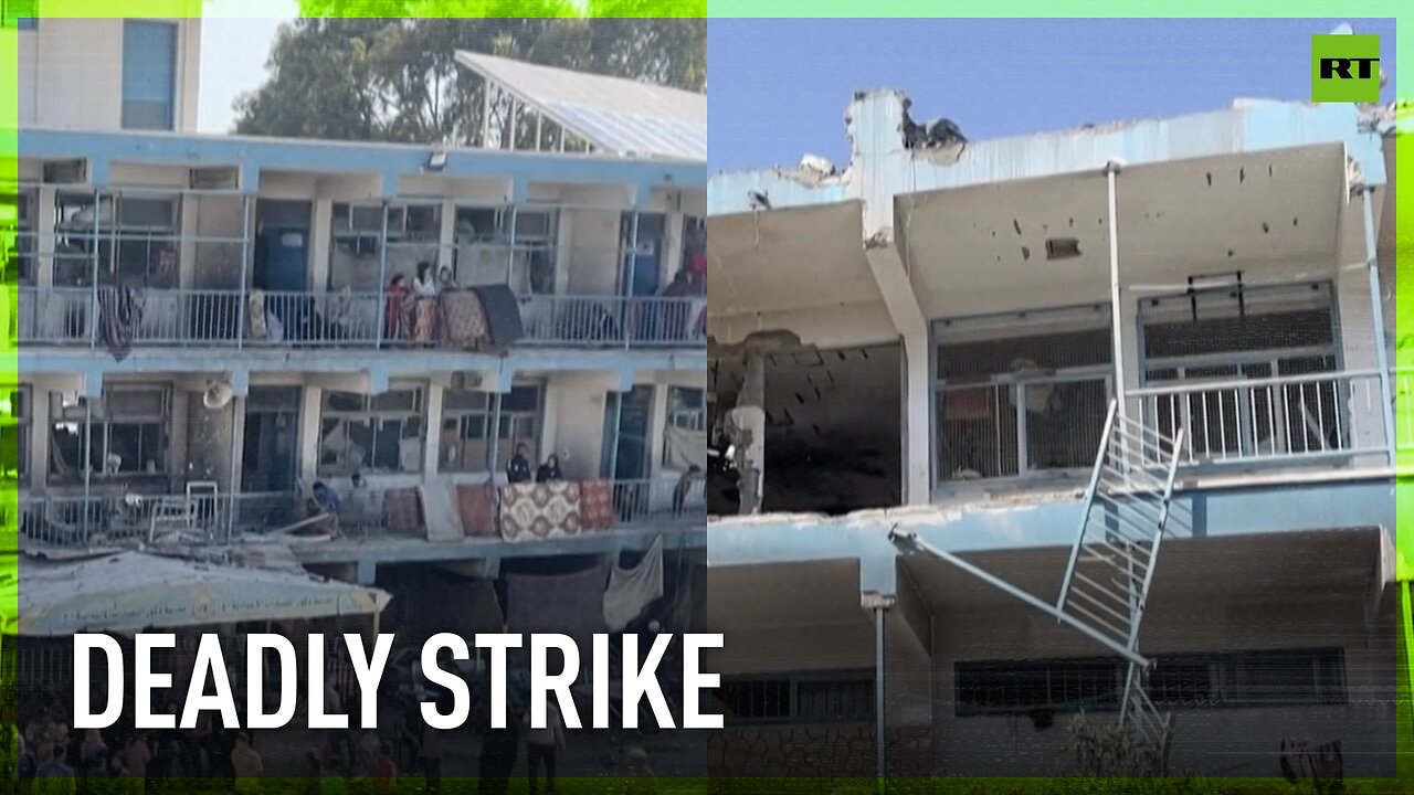 IDF targets UN school in Gaza without any warning